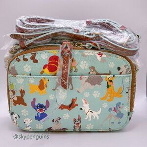 Brand New Dooney & Bourke Disney Dogs Ambler Crossbody